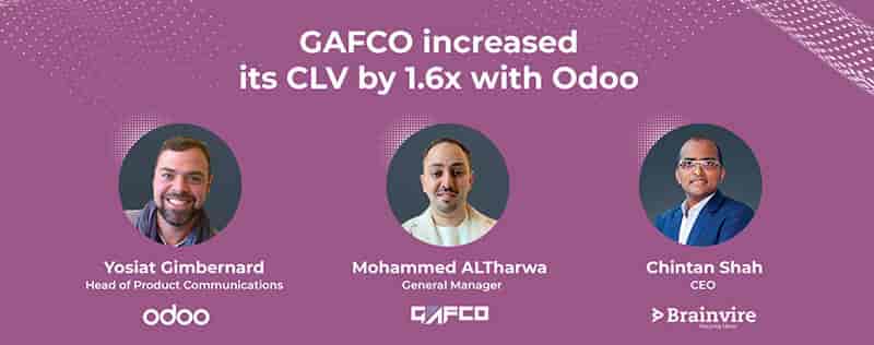 GAFCO Climbs the Success Ladder With Odoo and Brainvire