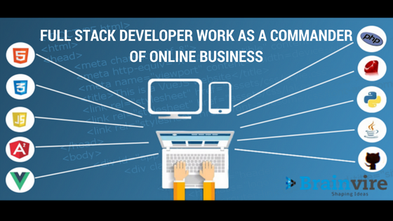 Full Stack Developer Work as A Commander for Online Business