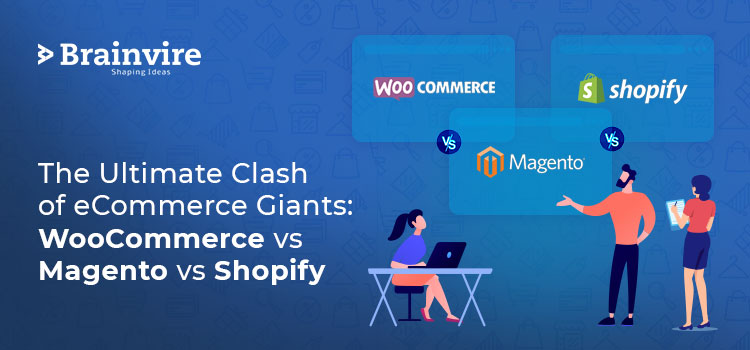 ultumate clash Mageto vs woocommerce vs shopify