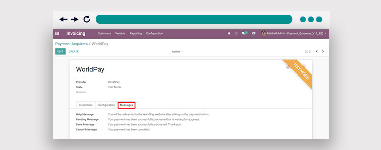 How to Integrate the Odoo WordPay Payment Gateway