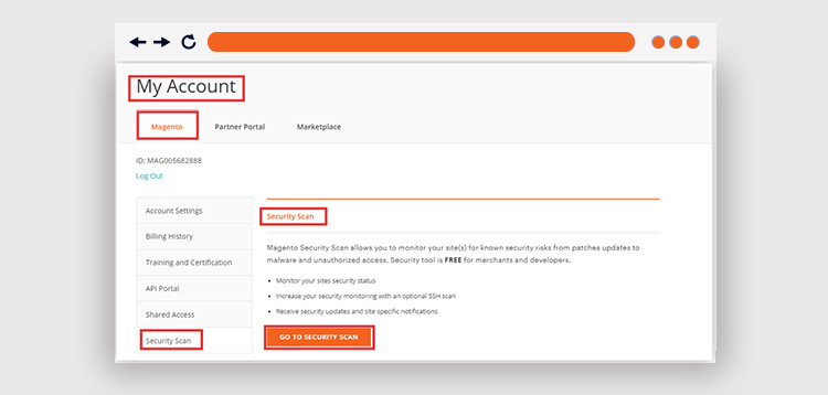 How to configure the Magento Security Scan Tool?