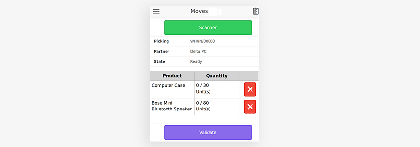 Warehouse Picking made Faster with Odoo Mobile Inventory Application
