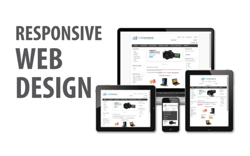 Responsive E-commerce Website Design