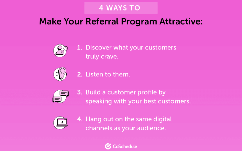 attractive referral program