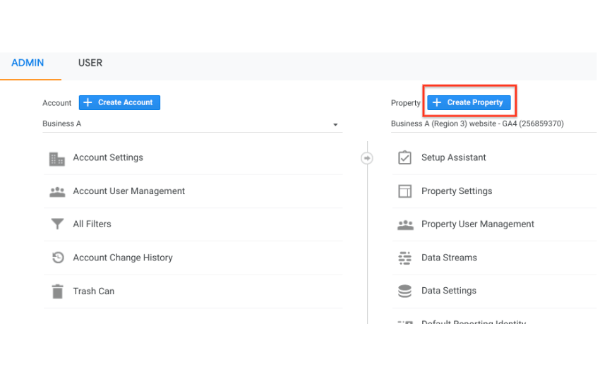 How to Create property in Google Analytics