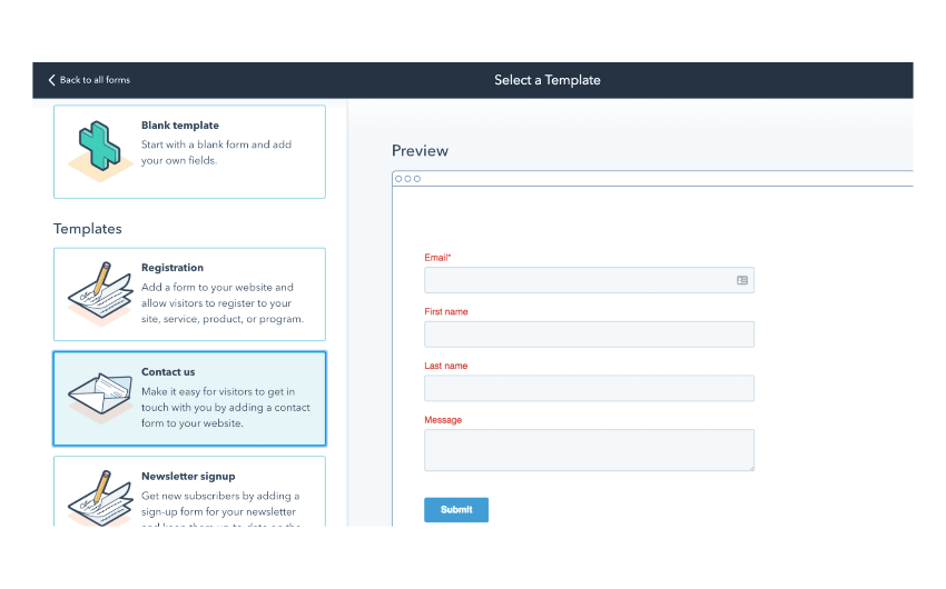 HubSpot Forms