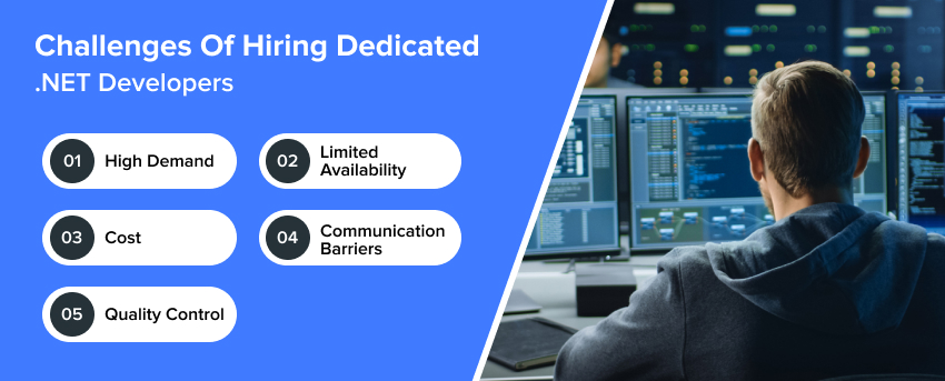 challenges of hiring dedicated .net developers