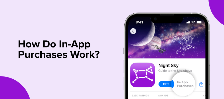 How do in-app purchases work?