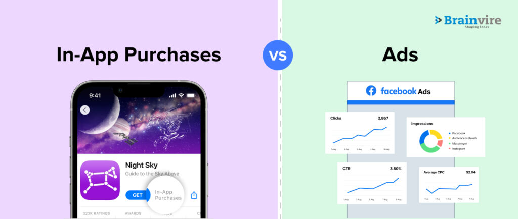 In-App Purchases Vs. Ads: Which Monetization Model Is Right For Your Mobile App?