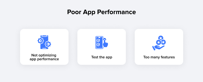 mobile application poor performance can affect overall result