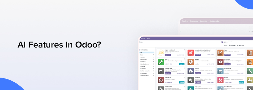 AI features already in Odoo