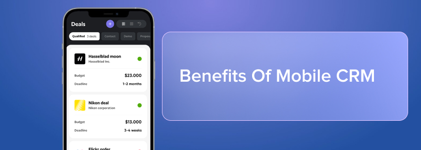 Benefits Of Mobile CRM: How It Revolutionizes Business Offerings!