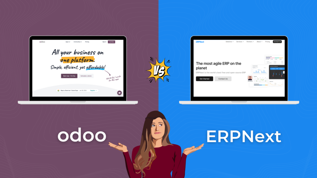 Odoo vs. ERPNext: Selecting The Right ERP Solution For Your Business