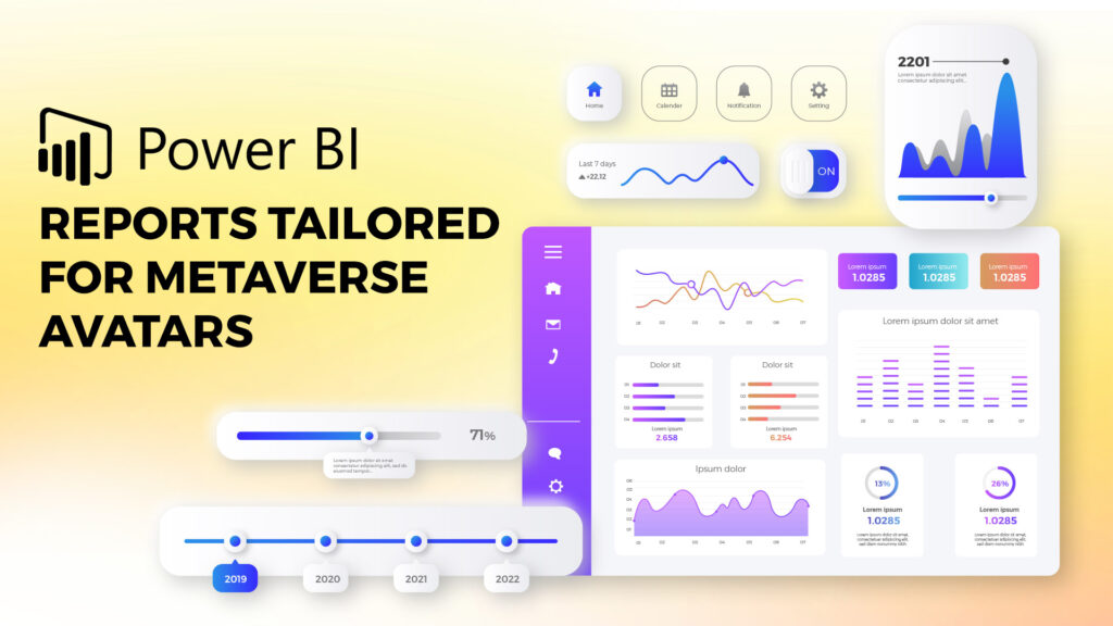 Power BI Reports Tailored for Metaverse Avatars