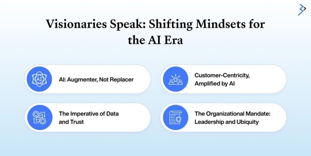 Visionaries Speak: Shifting Mindsets for the AI Era