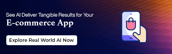 AI in ecommerce app