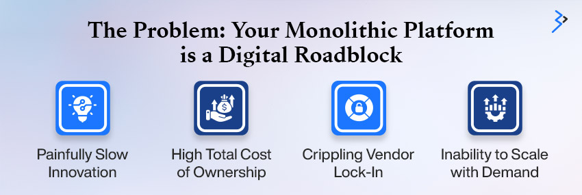 The Problem: Your Monolithic Platform is a Digital Roadblock