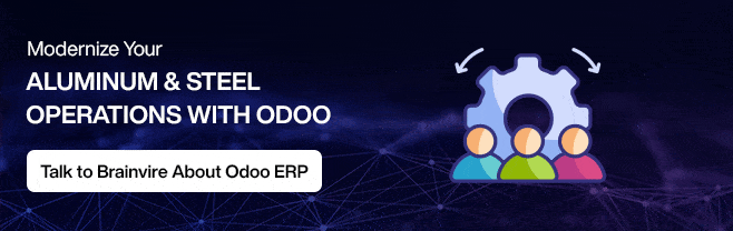 Odoo ERP Solution by Brainvire