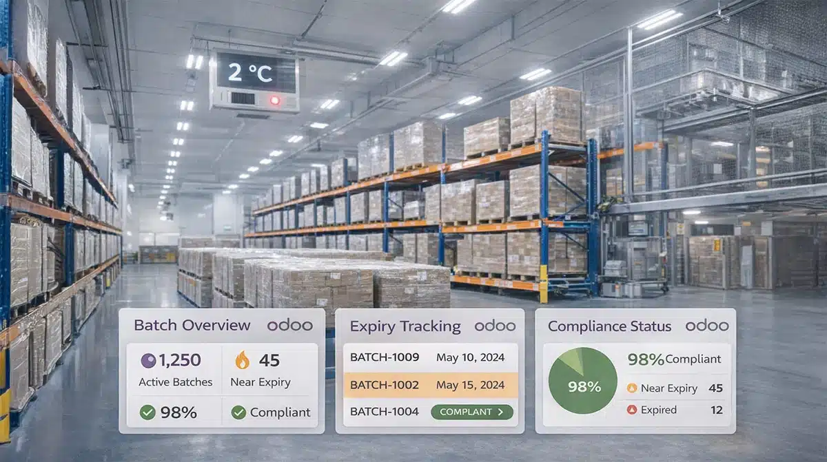 How Odoo ERP Enables Compliant Pharma Inventory Cont