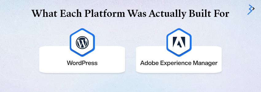 What Each Platform Was Actually Built For