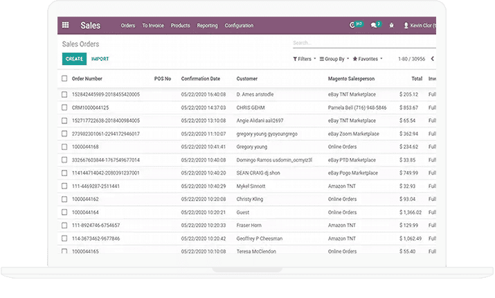 eCommerce Odoo for US Leading Party Tents Giant