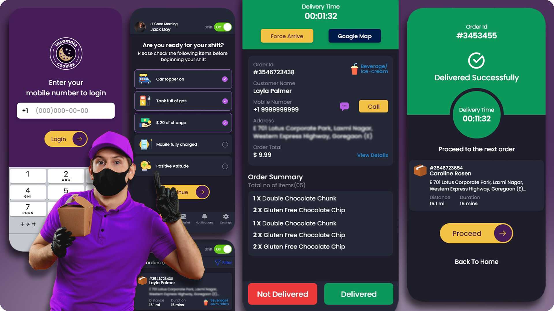 Flipstore Customer App Interface
