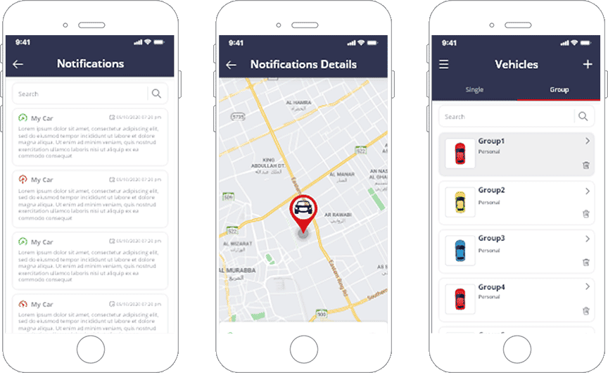 Sensor and IoT-Based Vehicle Tracking Mobile App