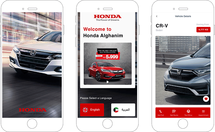 Mobile App To Ease Sales For Honda Kuwait