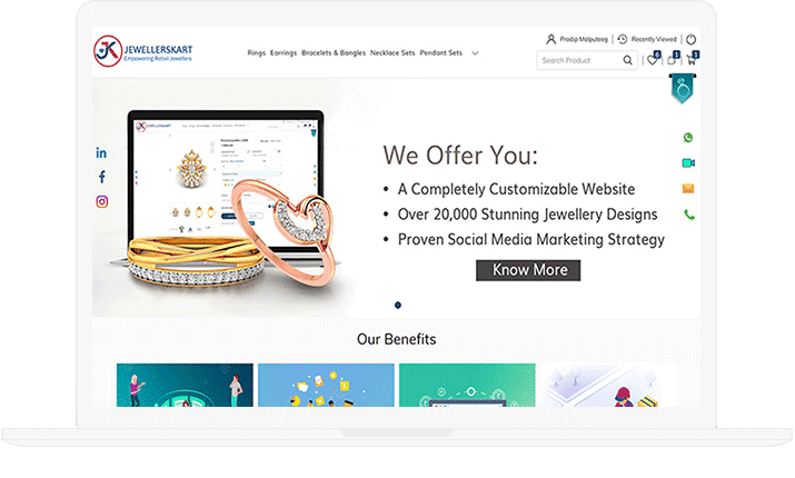 Website Enhancement Engages JewellersKart Visitors