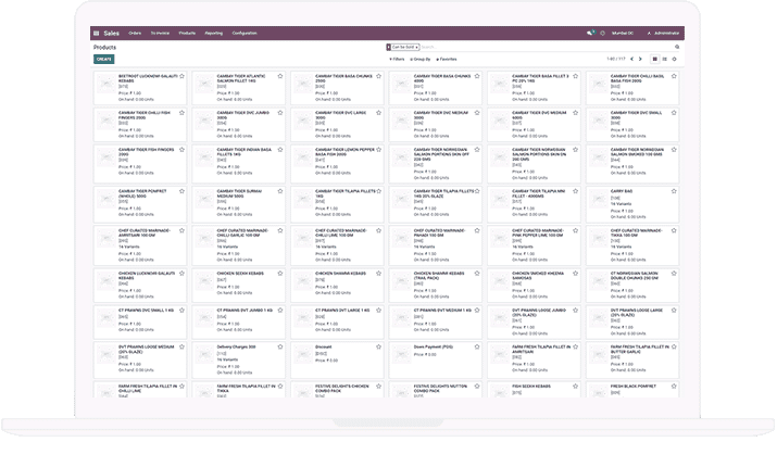 Odoo ERP to Spice-Up Retail Food Giant’s Processes