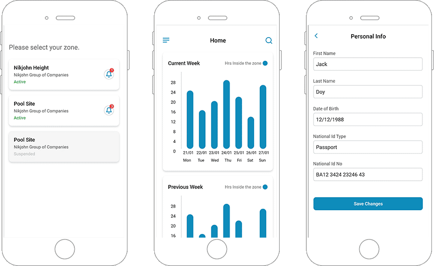 Construction Monitoring Via Mobile Application