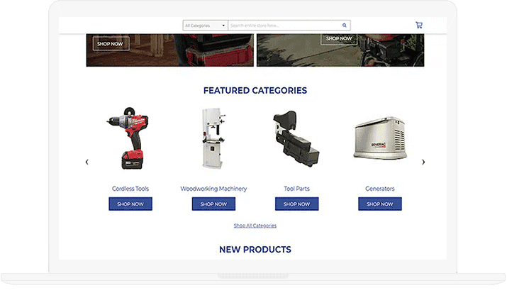 Magento commerce store integrated with PIM