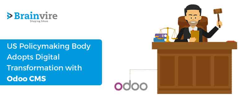 Odoo CMS with Oracle Integration Makes Data Management Easy for US Judicial Body