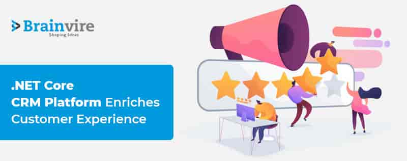 Delivered Enterprise Retail Customer Relationship Software with Microservices Architecture