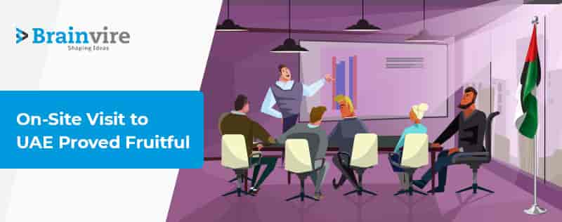 On-Site Visit to Implement Digital Transformation Strategies in the New-Normal for UAE Front-Runners