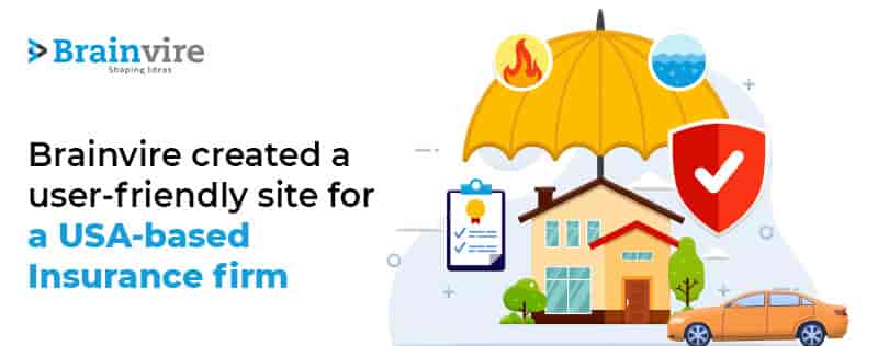 Brainvire Accelerated The Page Load Time For A USA-Based Insurance Firm’s Website