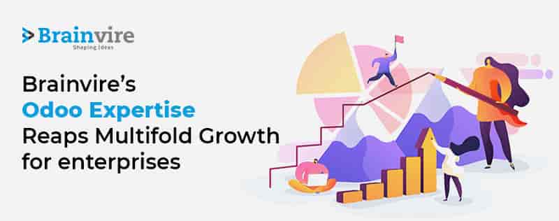 Brainvire’s Odoo ERP Services Help Clients Triumph in Business