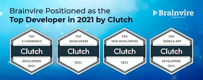 Brainvire Recognized as the Top Developer Globally Across Multiple Development Categories