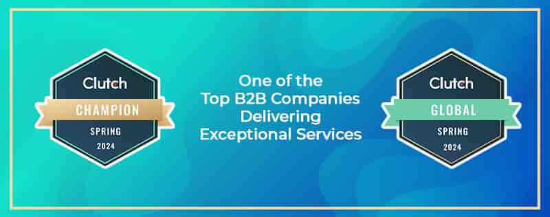 Brainvire Recognized Among the Top 10% Global Winners as a 2024 Spring Clutch Champion