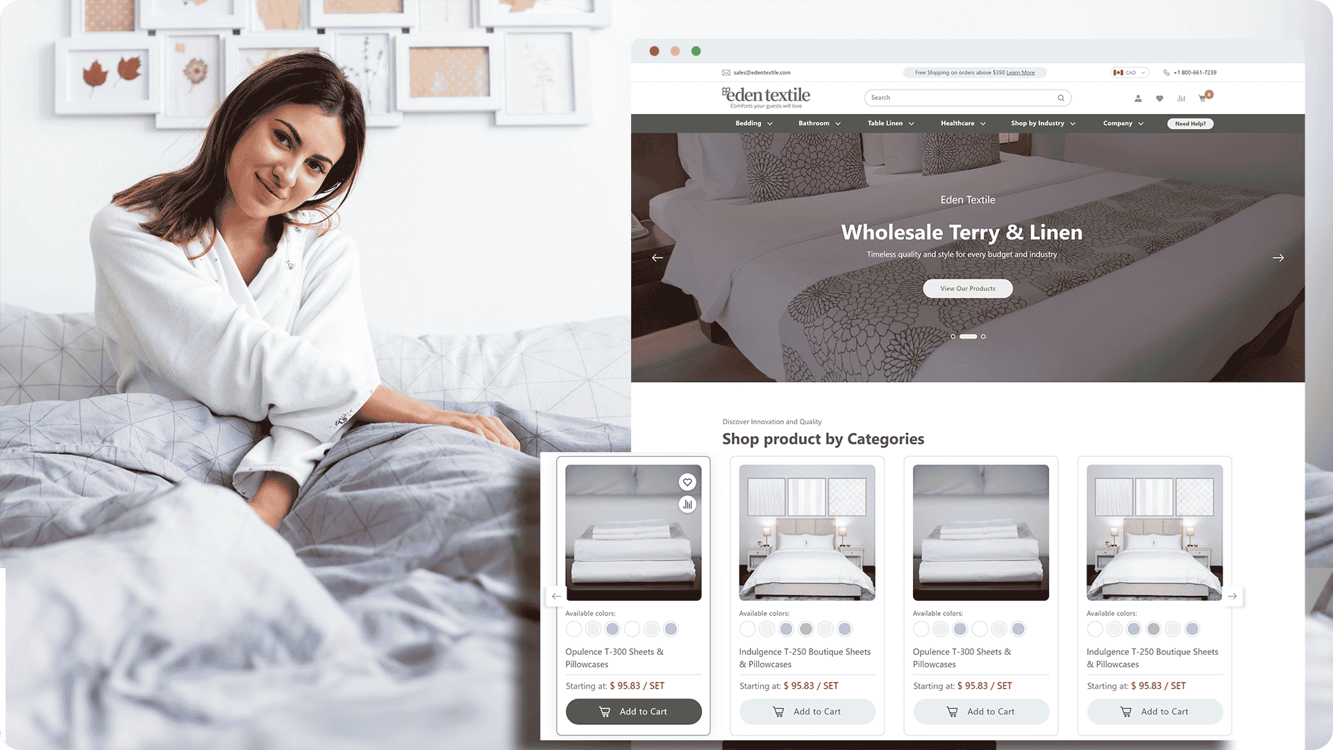 Brainvire Transformed B2B E-commerce for Premium Textiles with Adobe Commerce Platform