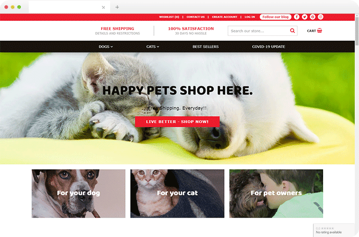 Brainvire Develops Magento-based Ecommerce Store to Improve Customer Experience for US-based Pet Products Supplier