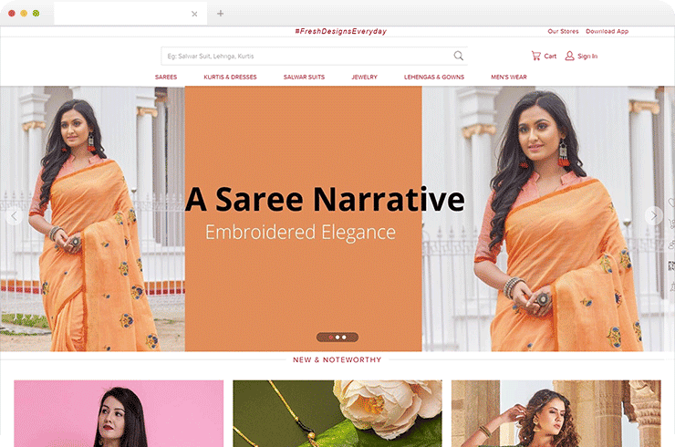 B2B Marketplace for Indian Ethnic Fashion, Beauty and Lifestyle Products