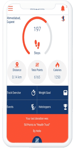 A Bespoke Mobile Application for Personal Fitness and Charity