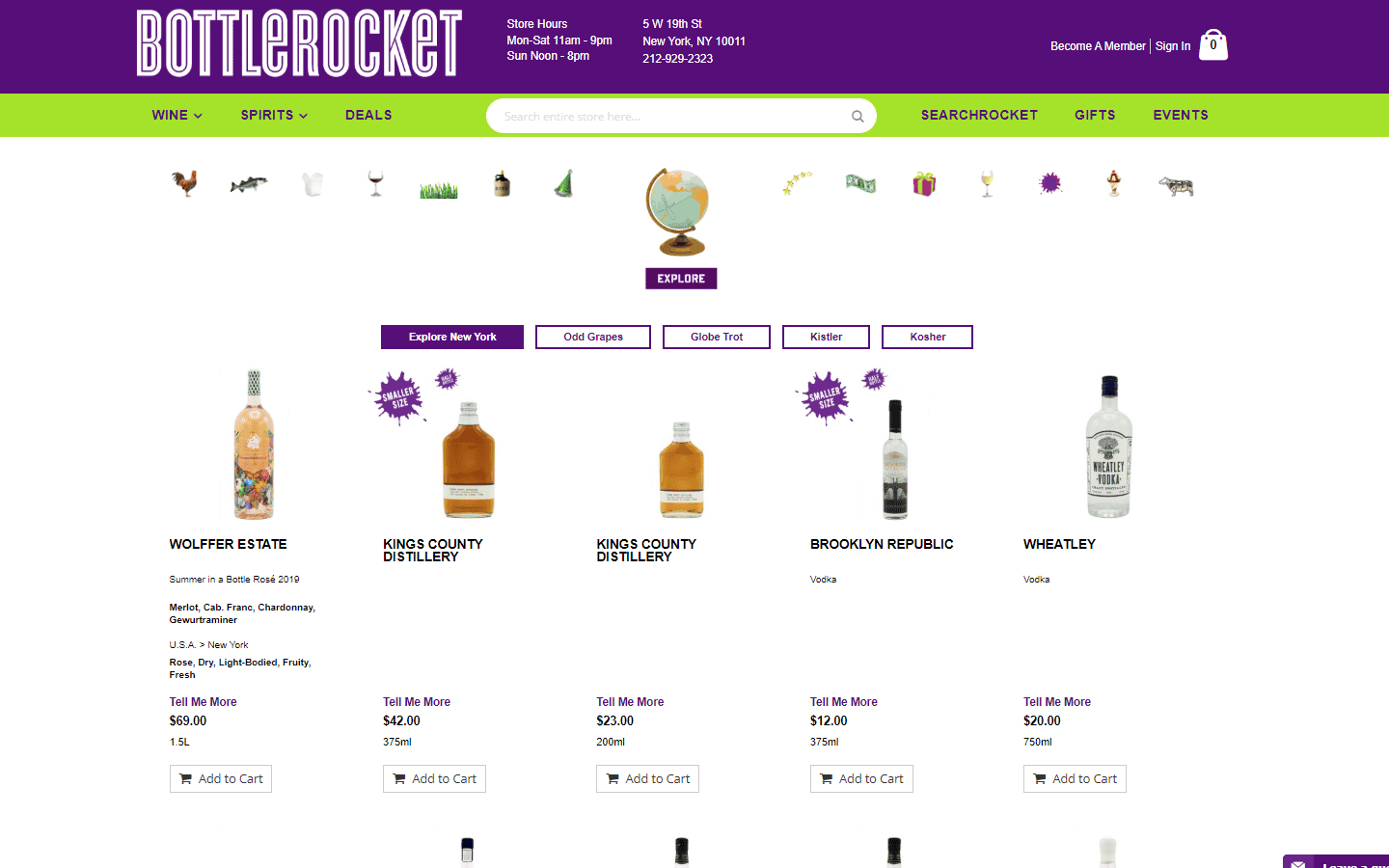 Bottlerocket, The Liquor Industry Innovator Improves Website Functionality