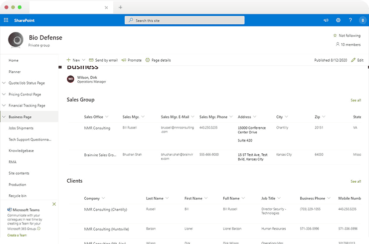 Production Ordering Platform On Sharepoint And Power Apps