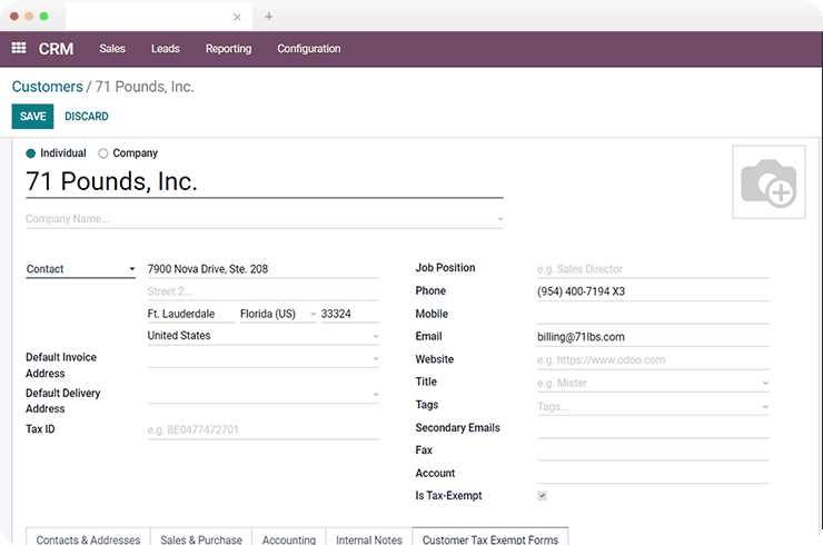 Odoo Integrated With Shopify Website