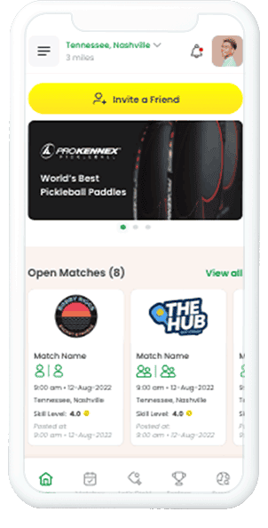 Pickleball Enthusiasts With Shared Interests Enjoy Tournaments with Personalized Mobile App