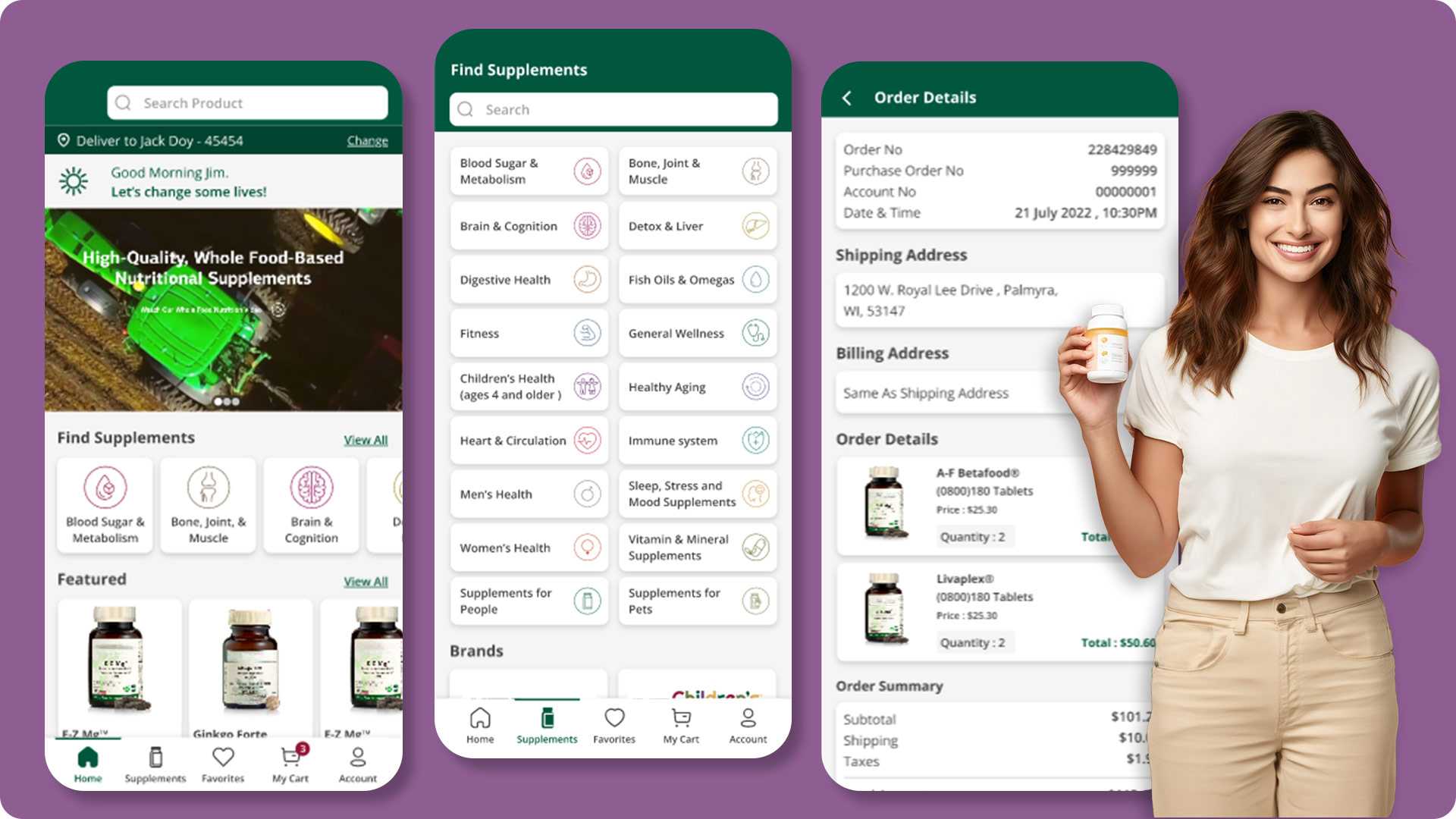 Health Supplement App Health Supplement App