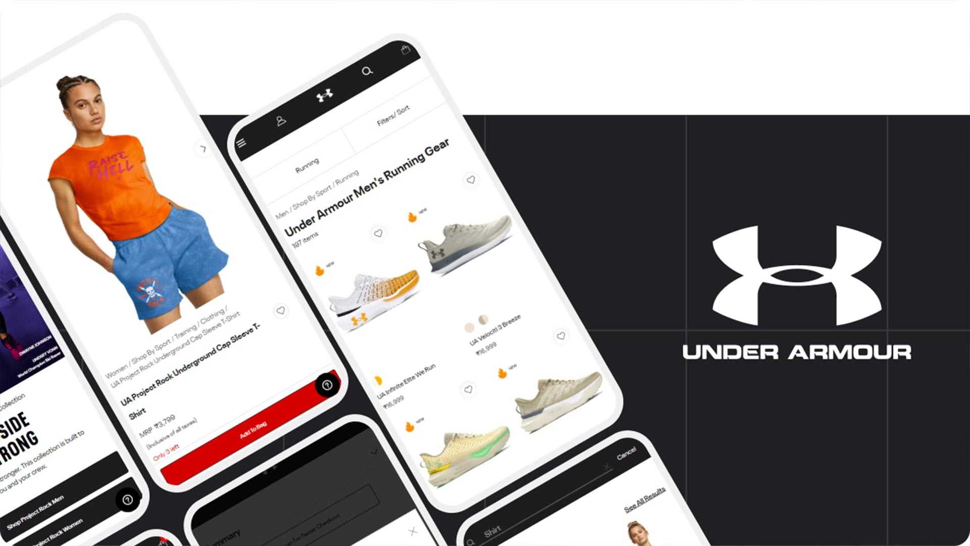 mobile app for sports brand
