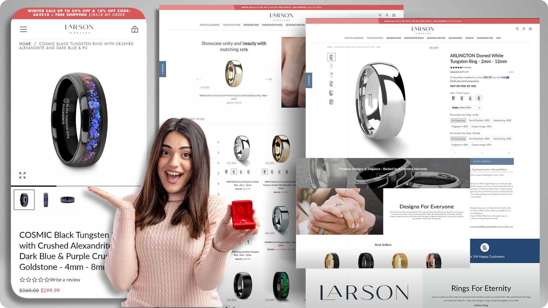 digital marketing for a wedding ring dealer